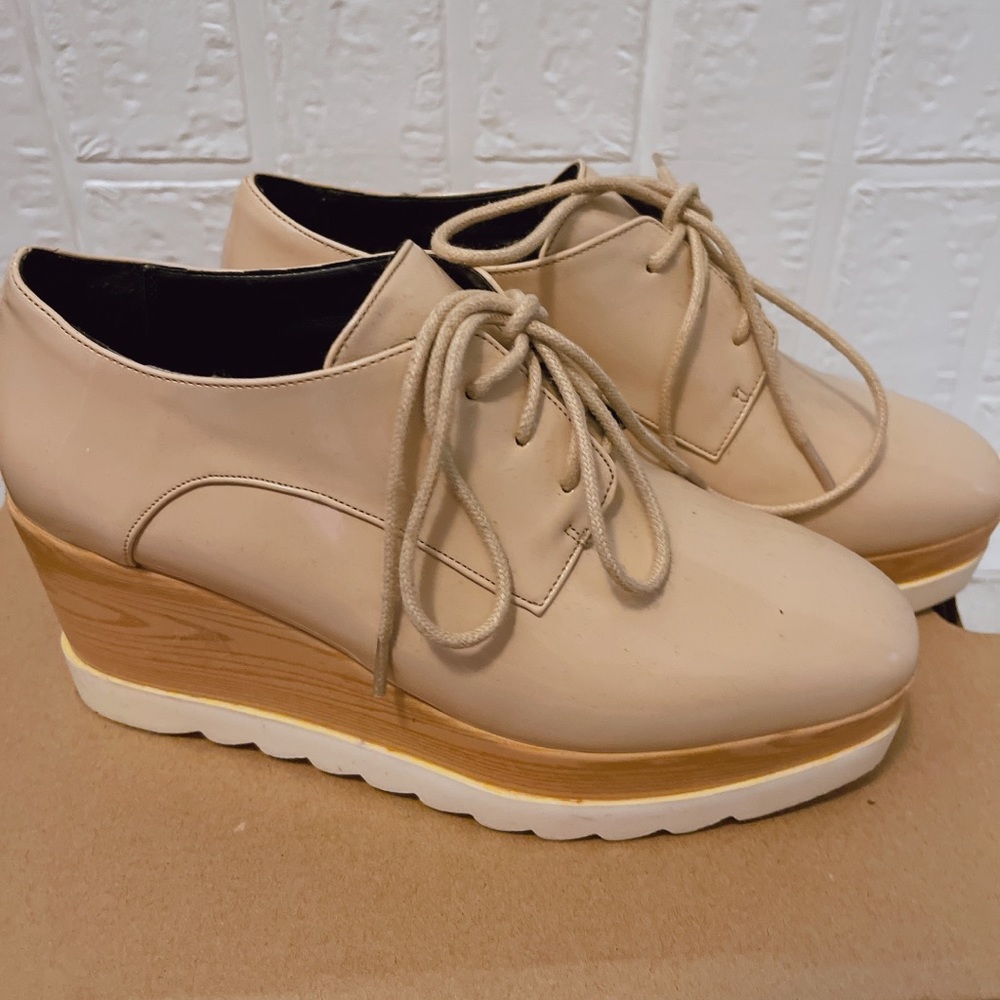 Chunky heel platform sneakers